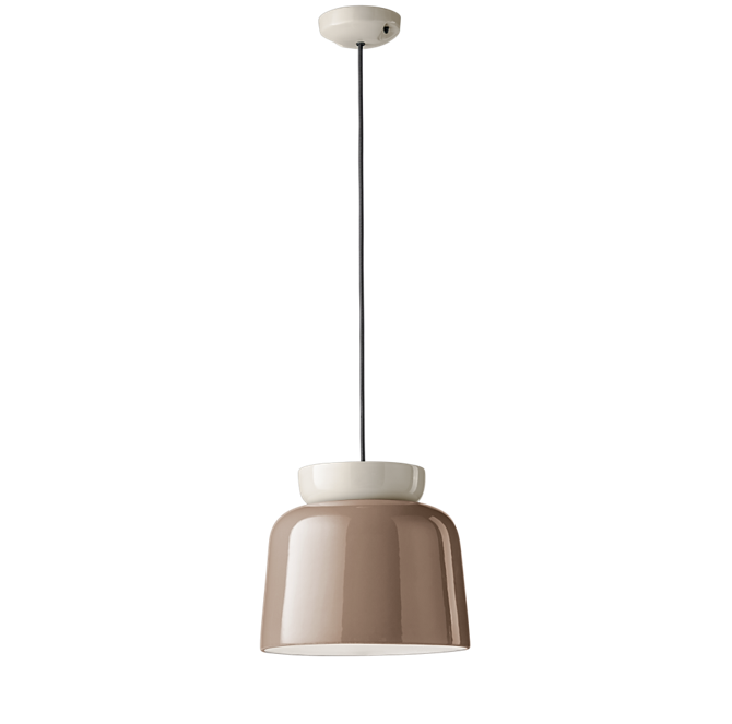 Corcovado C2744 lampadario sospensione ceramica crema moka