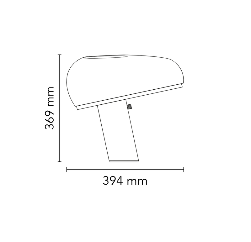 Snoopy Lampada da tavolo in marmo vetro verde