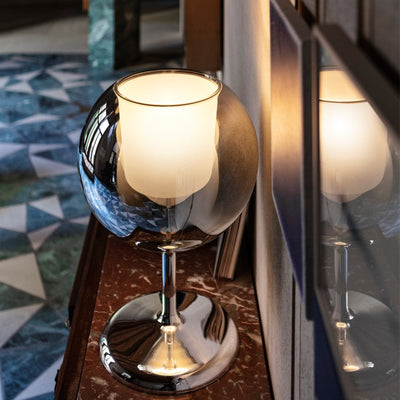 Glo Mini Table Lamp Lume lampada tavolo in vetro borosilicato