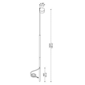 Hasta Garden Lampada da terra per esterno in alluminio pressofuso IP66