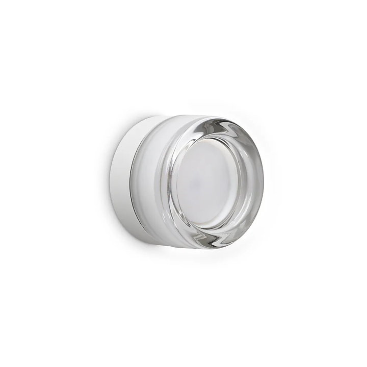 Lolly ap1 trasparente lampada da parete soffitto in metallo e vetro