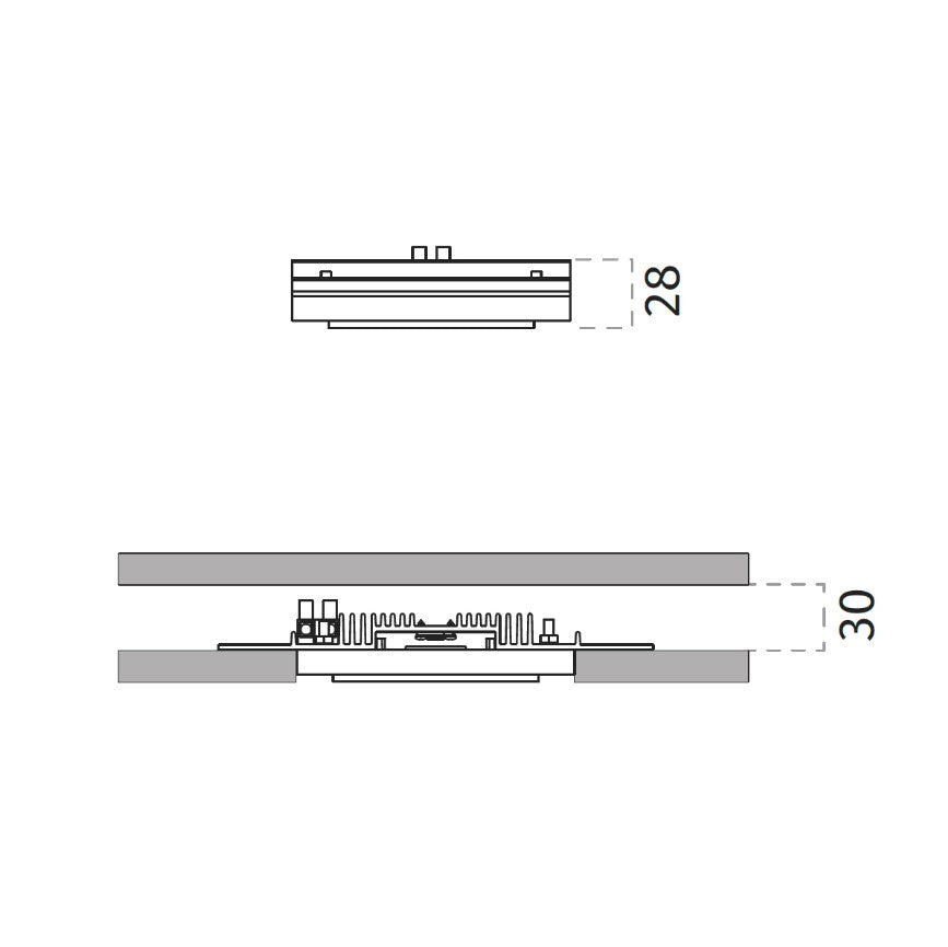 4250R Miniled faretto incasso LED max 11W 20°/30°/40°/50°