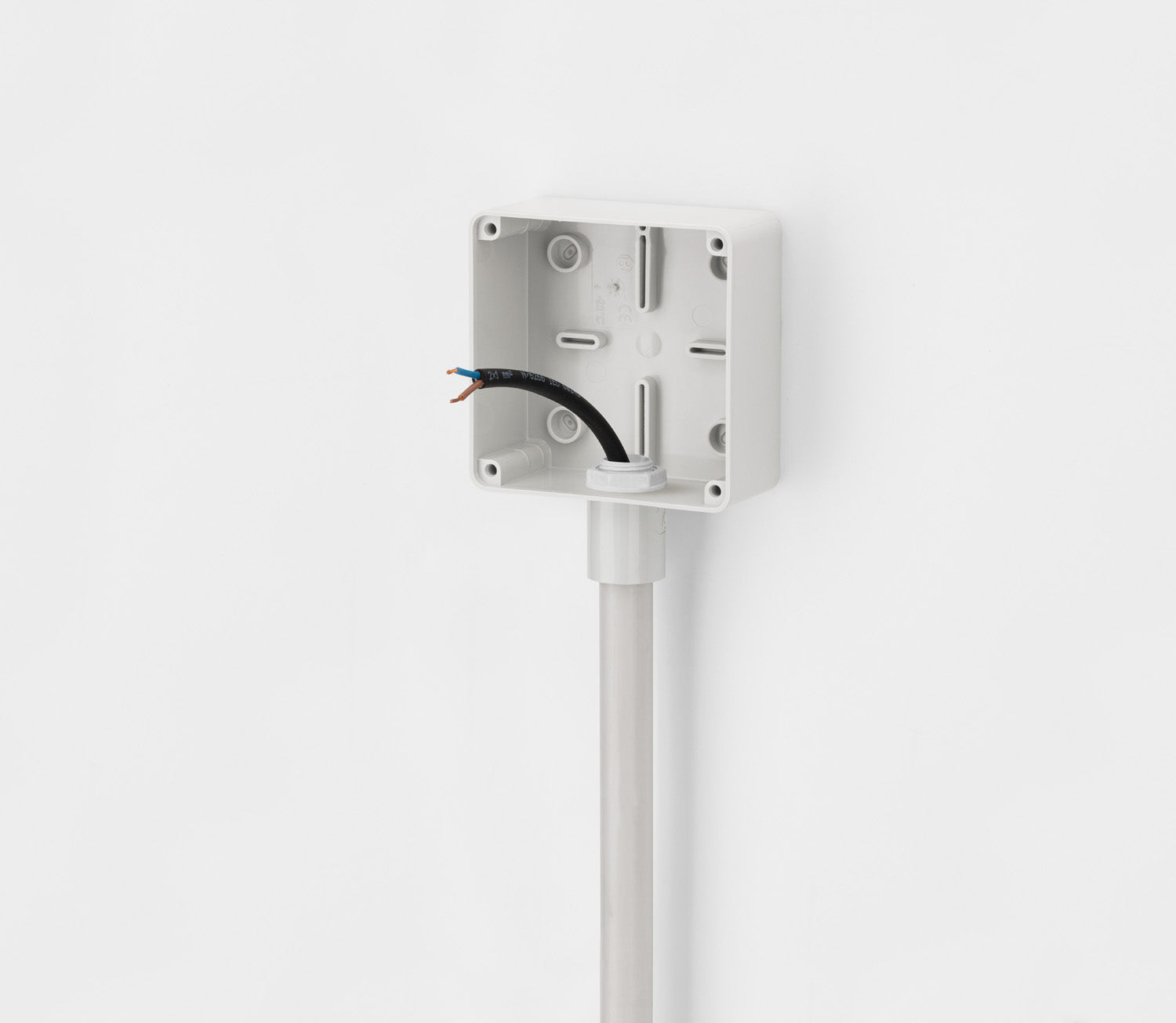 Kobo 110 BK Applique lampada da parete per esterno in policarbonato IP66