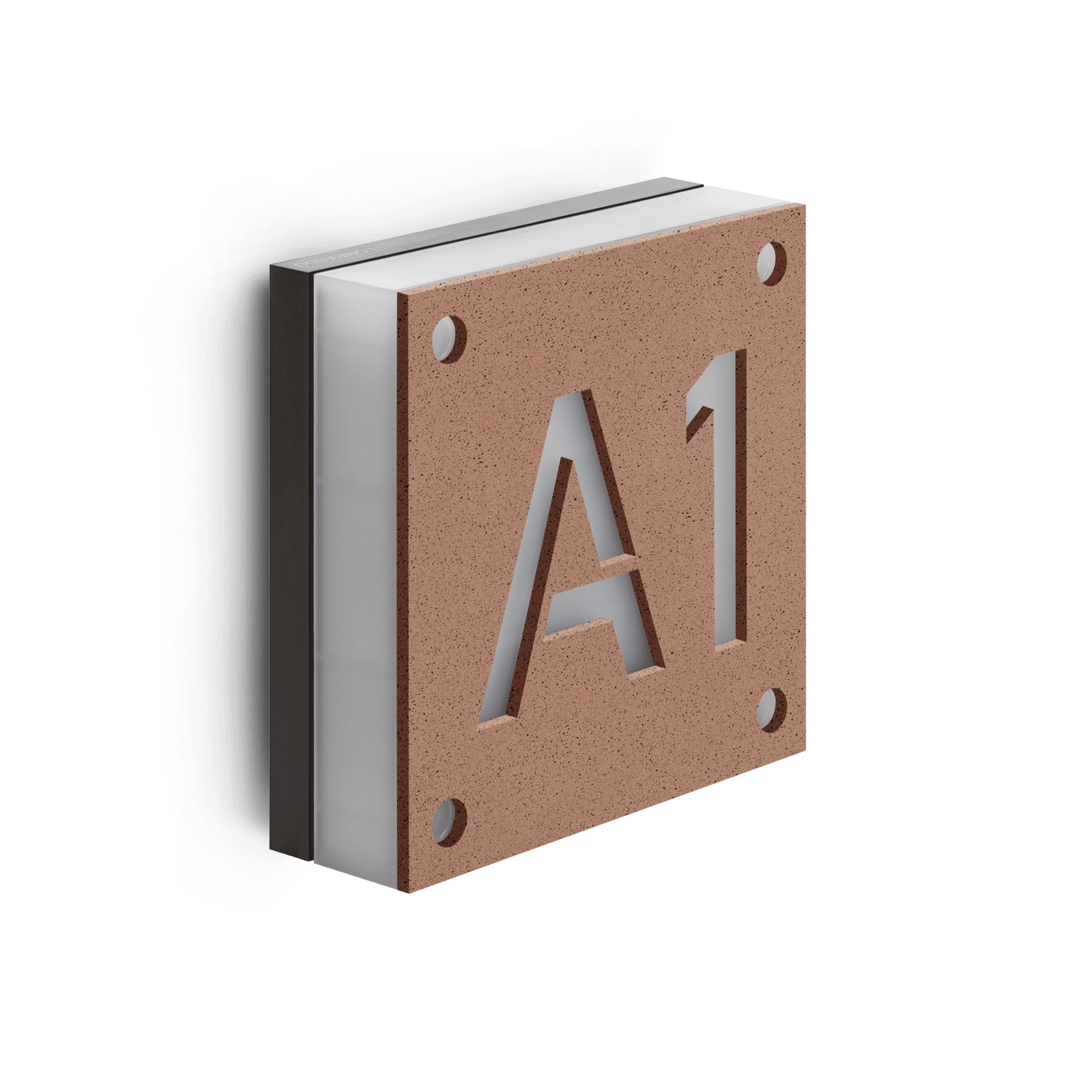 Kobo 110 Code Applique lampada da parete per esterno in policarbonato IP66