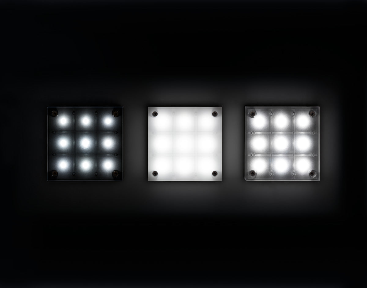 Kobo 110 BK Applique lampada da parete per esterno in policarbonato IP66