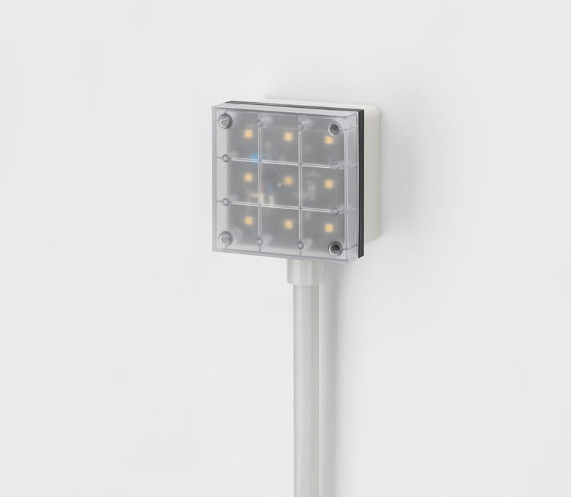 Kobo 110 BK Applique lampada da parete per esterno in policarbonato IP66