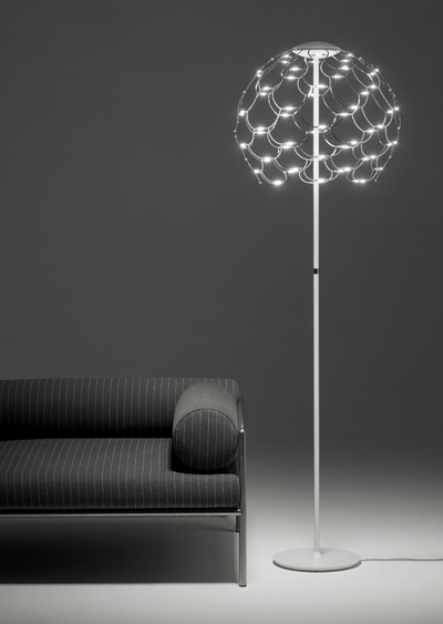 Lamoi lampada da terra Led 49W oro