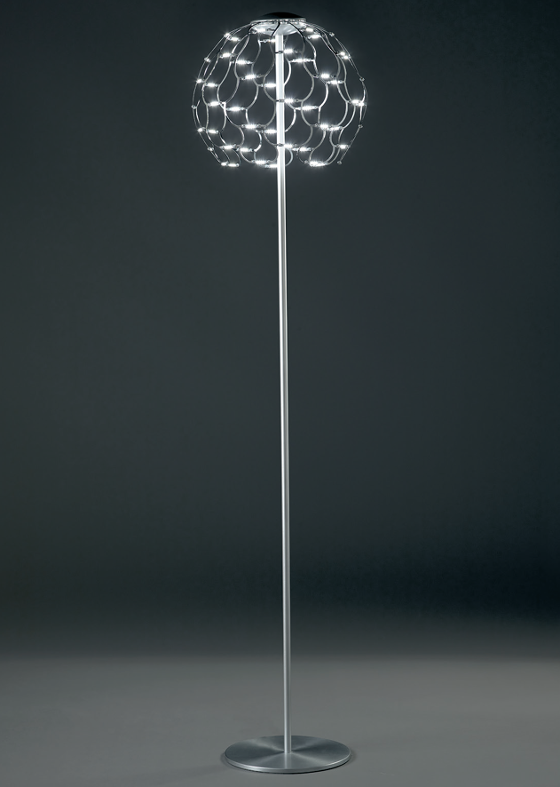 Lamoi lampada da terra Led 49W oro