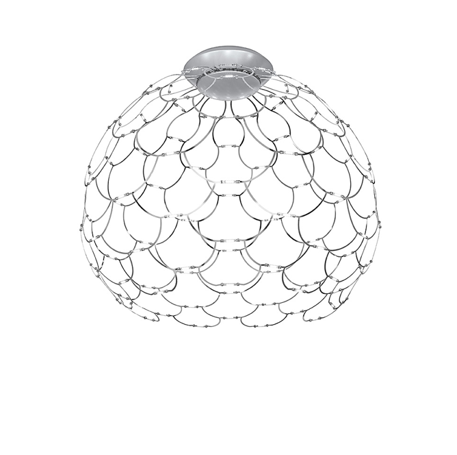 Lamoi soffitto grande Led 99W cromo Push DALI 0-10V 1-10V
