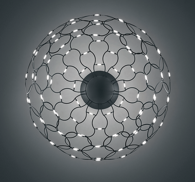 Lamoi soffitto grande Led 99W cromo Push DALI 0-10V 1-10V