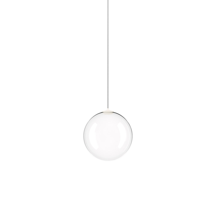 Random Solo 12 Sospensione LED  in vetro con cavo trasparente
