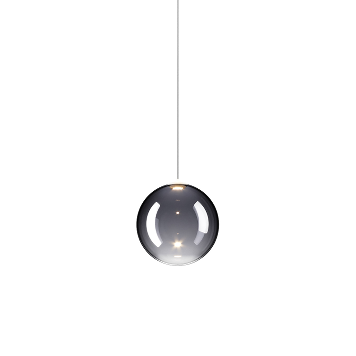 Random Solo 12 Sospensione LED  in vetro con cavo trasparente