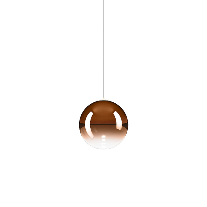 Random Solo 12 Sospensione LED  in vetro con cavo trasparente