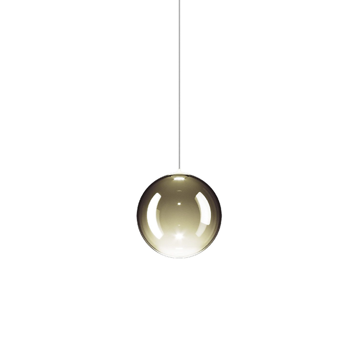 Random Solo 12 Sospensione LED  in vetro con cavo trasparente
