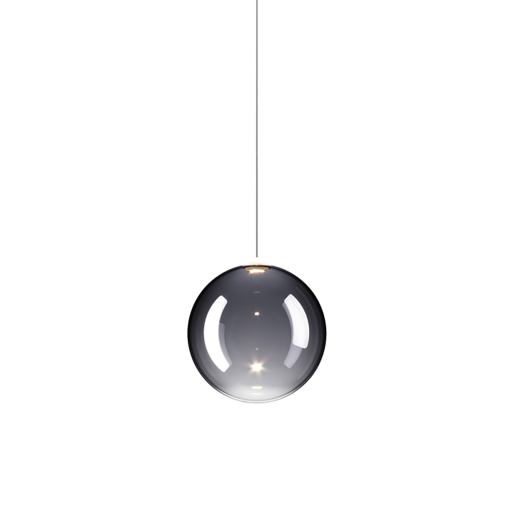 Random Solo 14 Sospensione LED  in vetro con cavo trasparente