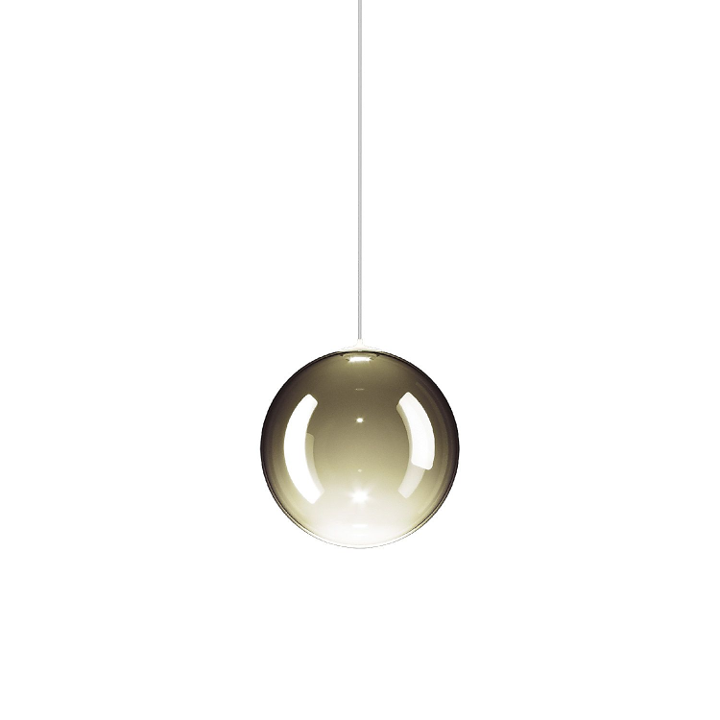Random Solo 14 Sospensione LED  in vetro con cavo trasparente
