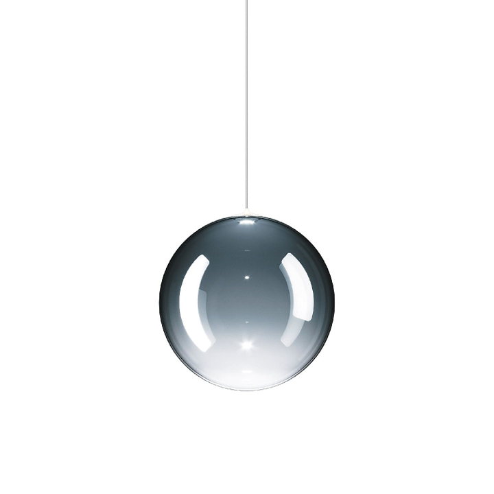 Random Solo 18 Sospensione LED  in vetro con cavo trasparente