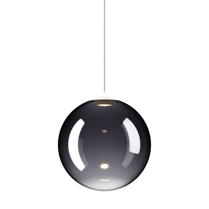 Random Solo 23 Sospensione LED  in vetro con cavo trasparente