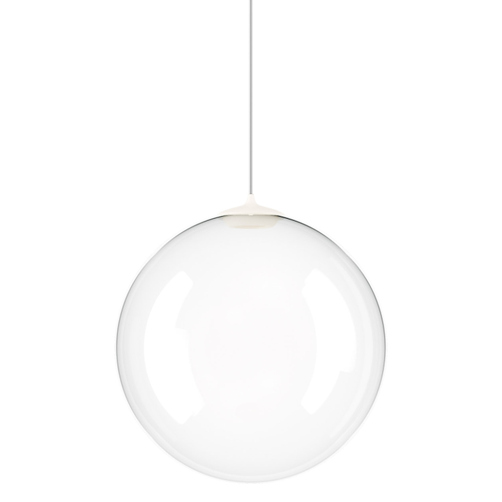 Random Solo 28 Sospensione LED  in vetro con cavo trasparente