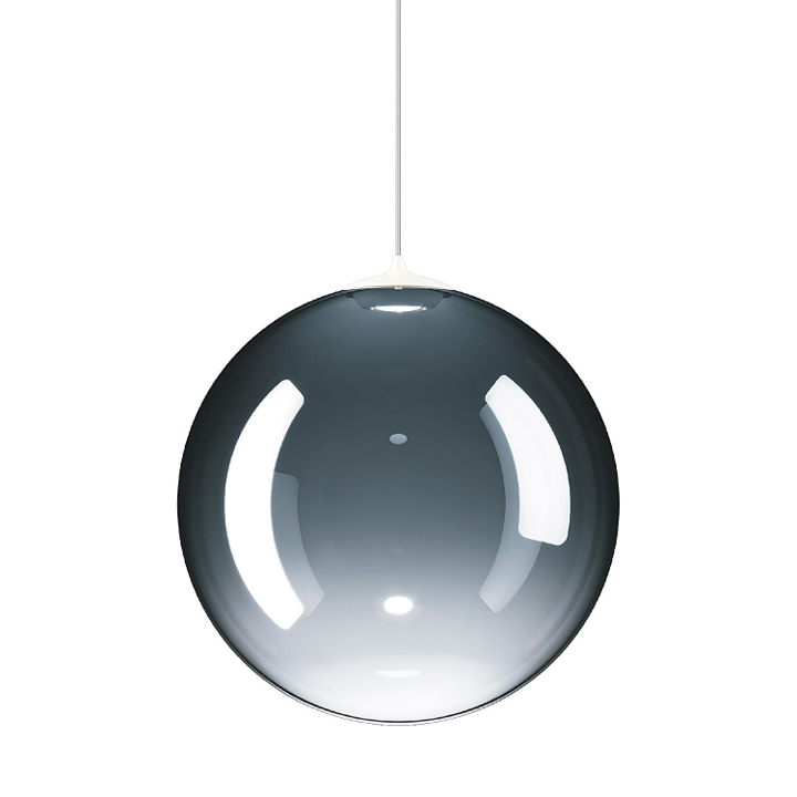 Random Solo 28 Sospensione LED  in vetro con cavo trasparente