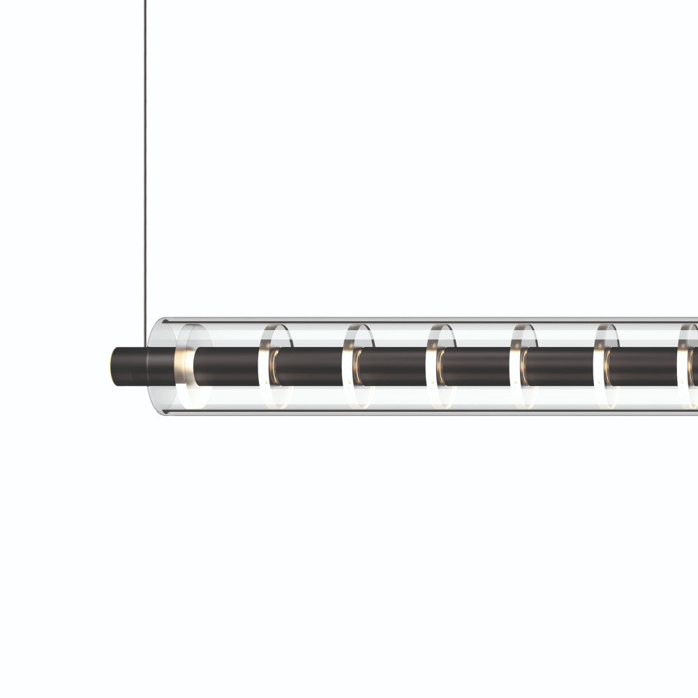 Loop 1300 2M Lampadario sospensione led dali Nero