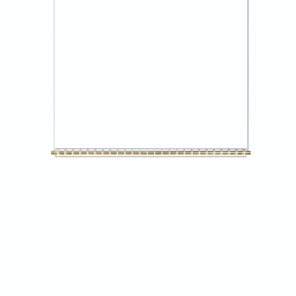 Loop 1300 2M Lampadario sospensione led dimer dali Oro Spazzolato