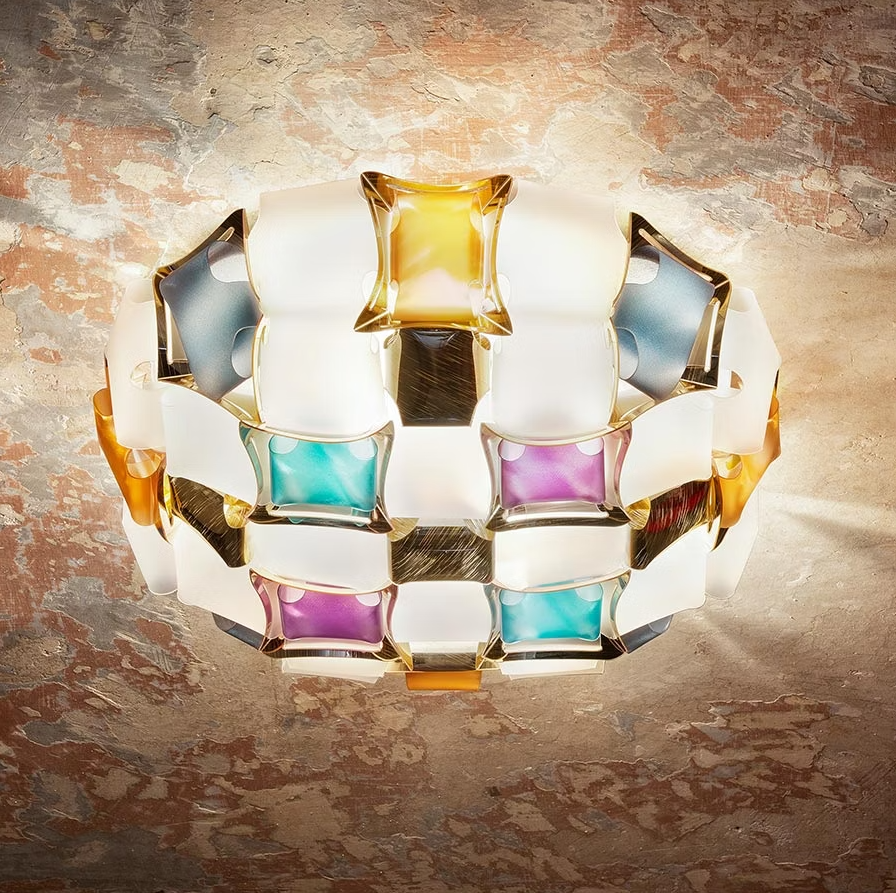 Mida Large Lampada da parete soffitto Platinum