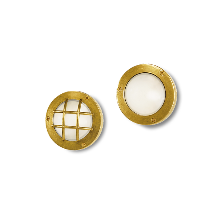 Cocci 187 lampada da parete per esterno in ottone