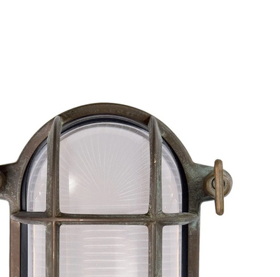 Tortuga 200.15 lampada da parete per esterno in ottone