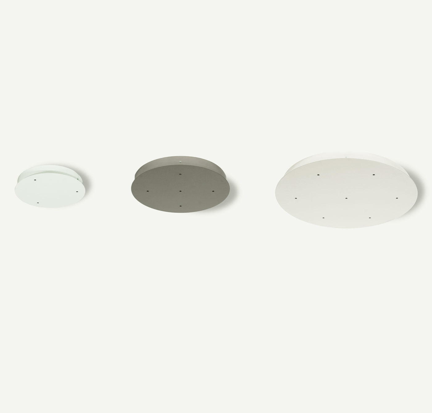 Piastra tonda D80 Tipo A max 13 luci rosone per lampadario sospensione