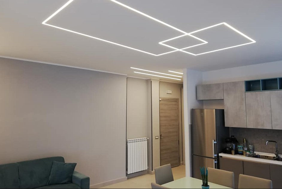 L-16 LOW Profilo Lineare Cartoon Light 16 mm per Strip LED