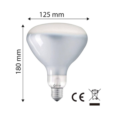 Lampadina R125 Led 12W 2700K per Parentesi di Flos