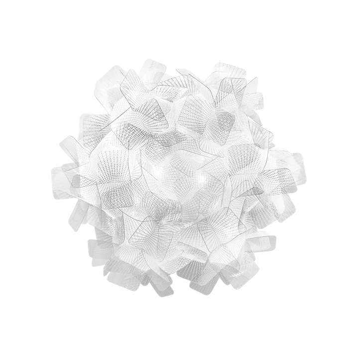 Clizia Ceiling/Wall Medium Pixel Lampada parete soffitto diametro 53 cm.