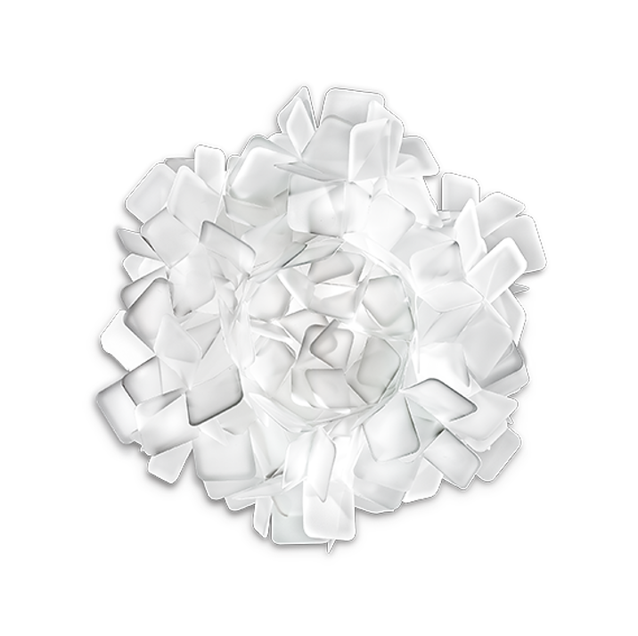 Clizia Ceiling/Wall Medium White Lampada parete soffitto diametro 53 cm.