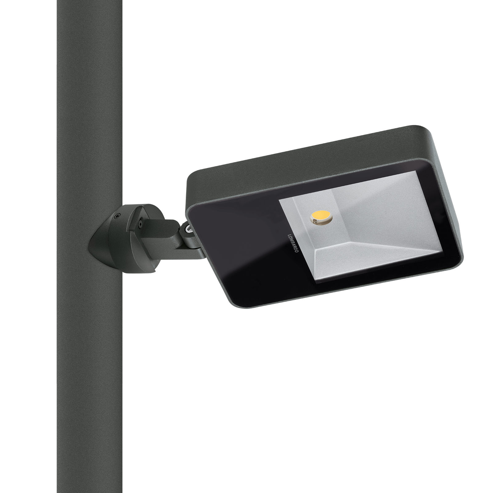 Kit 21 - Tag 210 Asimmetrico Side Post Proiettore LED per esterno in alluminio IP66