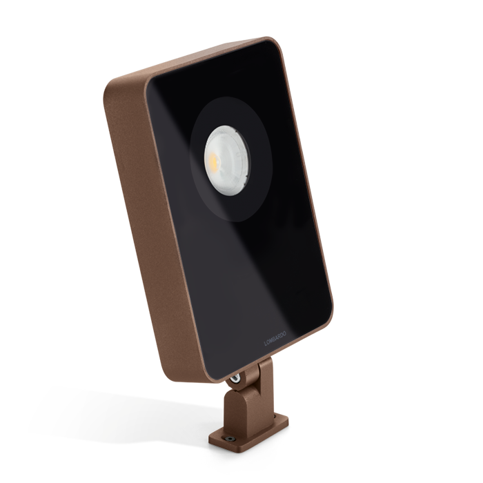 Tag 210 Power Asimmetrico Proiettore LED per esterno in alluminio IP66