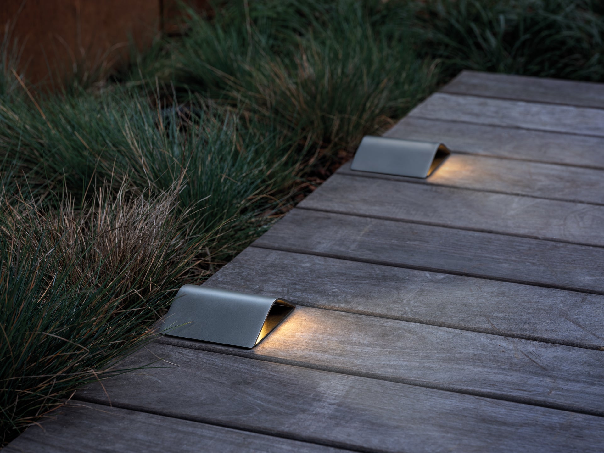 Tegolo Lampada da parete o terra per esterno in acciaio e alluminio IP67