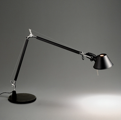 Tolomeo Mini Tavolo - Nero - Corpo Lampada + Base