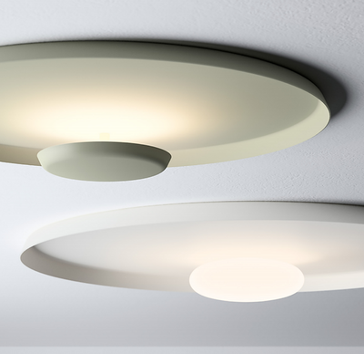 Top lampada da parete soffitto led in alluminio e vetro Ø 90 cm. Blue Casambi