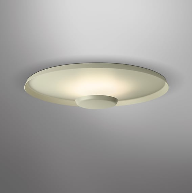 Top lampada da parete soffitto led in alluminio Ø 60 cm. Green Pulsante 1-10V DALI-2