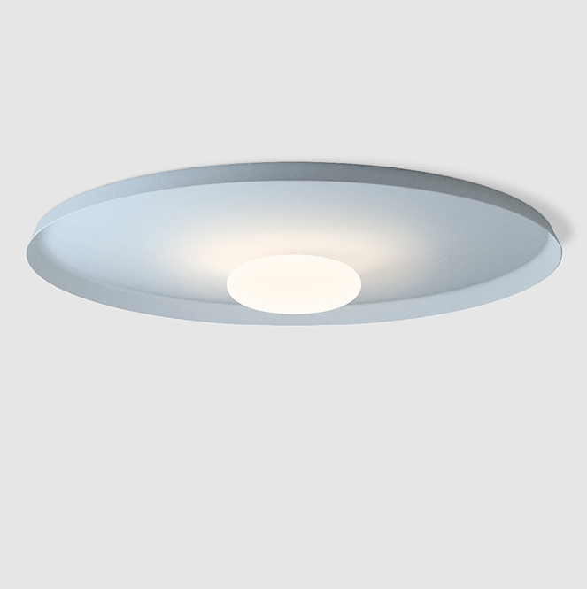 Top lampada da parete soffitto led in alluminio e vetro Ø 90 cm. Blue Casambi