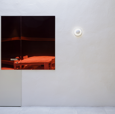 Top lampada da parete soffitto led in alluminio Ø 17 cm. Bianco