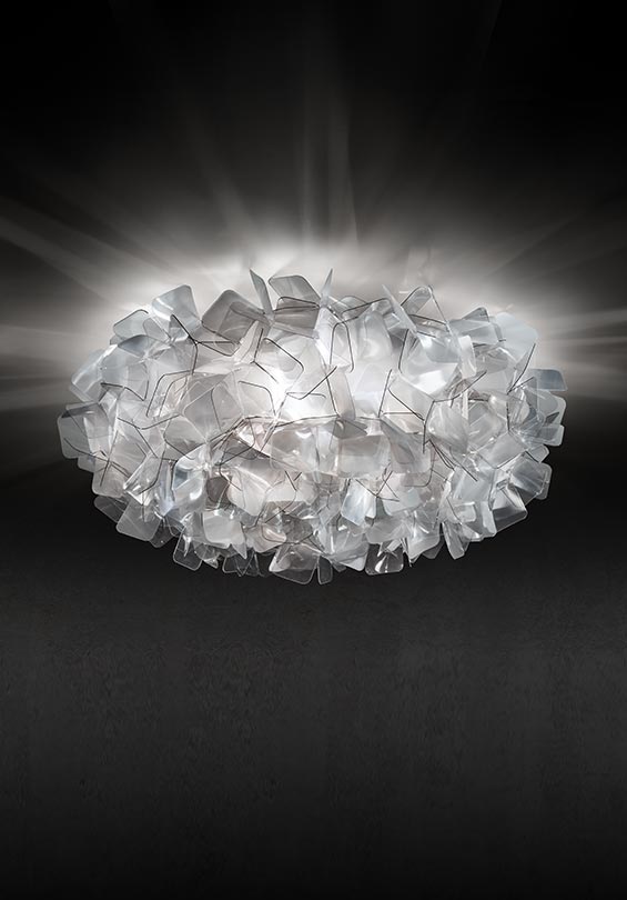 Clizia Ceiling/Wall Large Pixel Lampada parete soffitto diametro 78 cm.