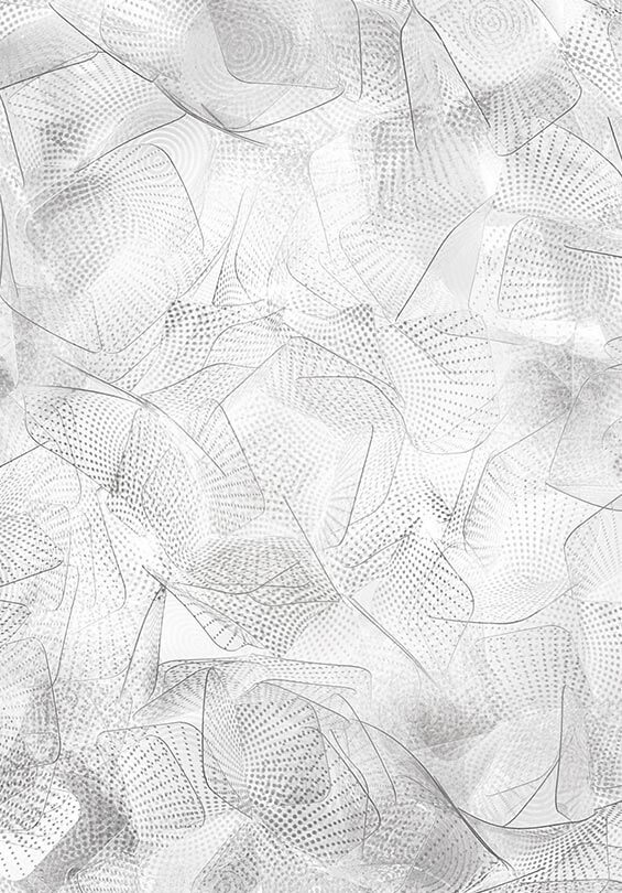 Clizia Ceiling/Wall Large Pixel Lampada parete soffitto diametro 78 cm.