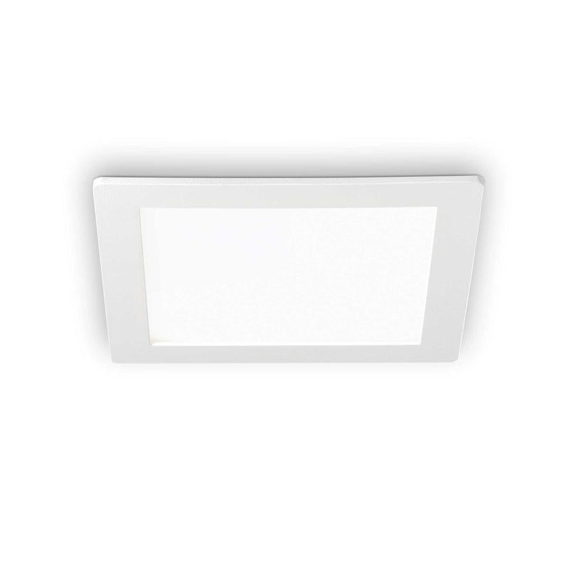 Groove fi 20w square 3000k Faretto incasso LED quadro bianco opaco IP20