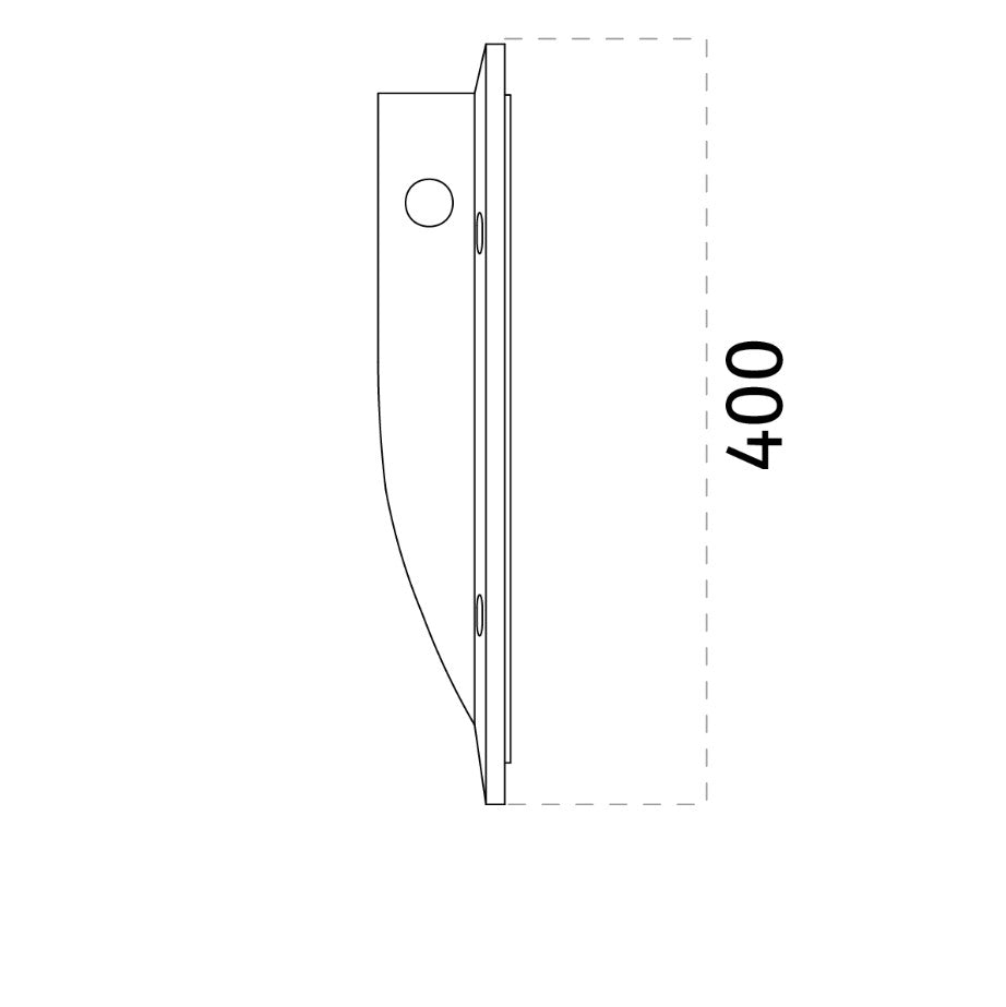 1301A Segnapasso da incasso GU10 Ø35 mm