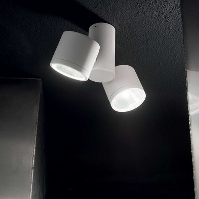 Sunglasses pl Plafoniera lampada soffitto LED orientabile bianco