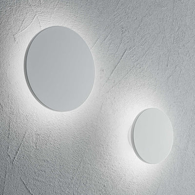 Cover ap d15 round applique led luce indiretta bianco
