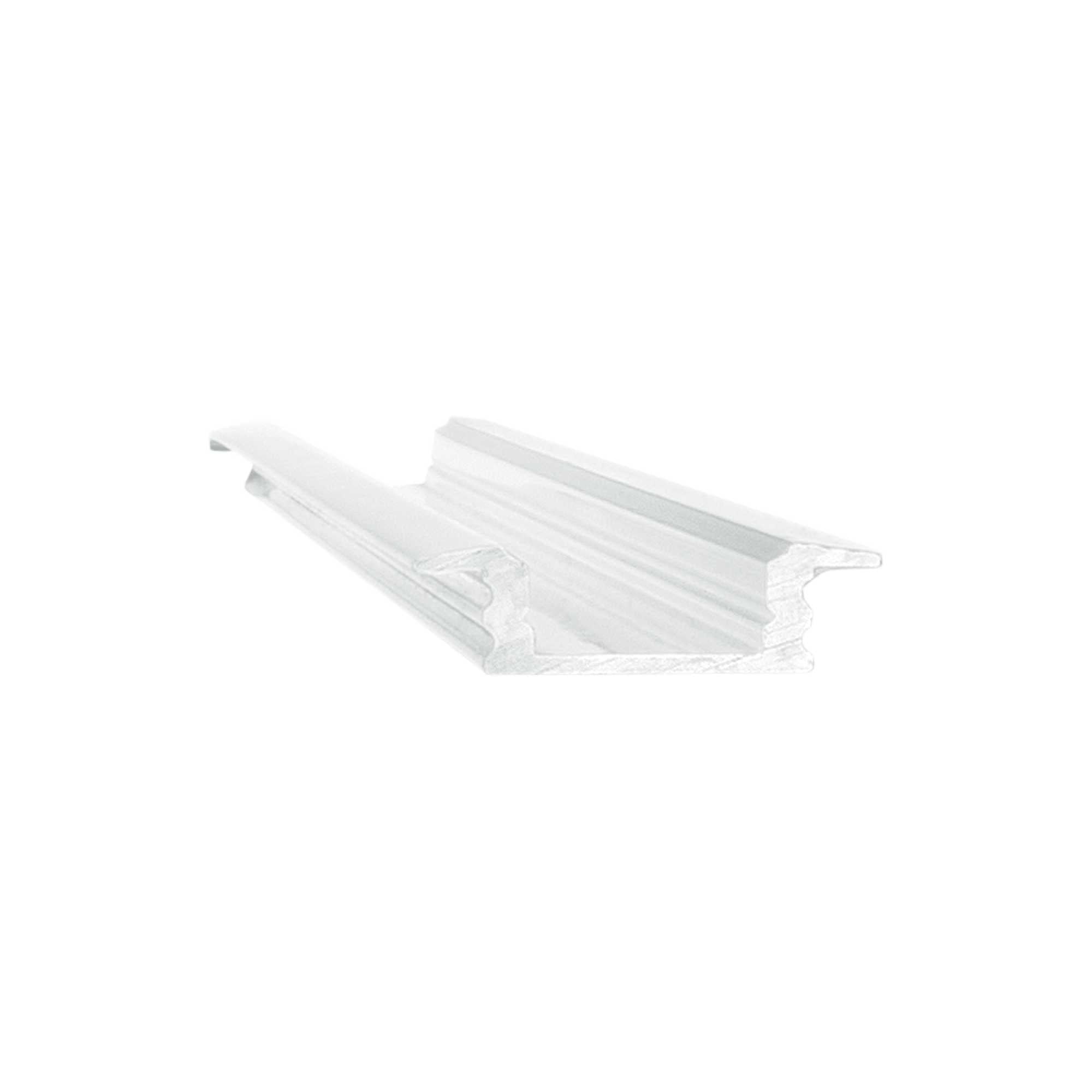 Slot recessed trim d25xd5 2000 mm profilo alluminio incasso