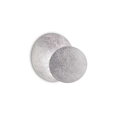 Tick ap Applique led orientabile foglia argento